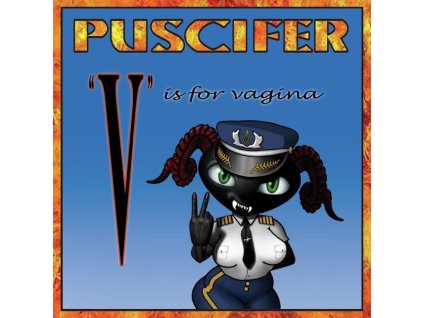 Puscifer - V" Is For Vagina (Sky Blue With Black Smoke Vinyl) (LP)