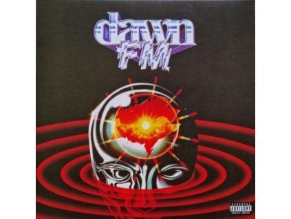 4168166 weeknd dawn fm version 2 translucent silver vinyl lp