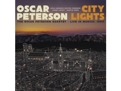 Oscar Peterson (1925-2007) - City Lights: The Oscar Peterson Quartet: Live In Munich, 1994 (180g) (Royal Plum Vinyl) (LP)