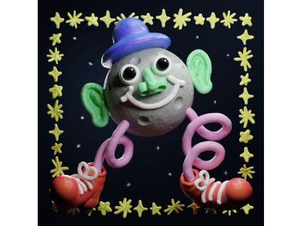 Psychedelic Porn Crumpets - Carpe Diem, Moonman (Red & Black Marbled Vinyl) (LP)