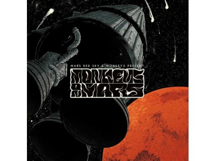 Monkeys On Mars - Monkeys On Mars (Limited Edition) (Red Splatter Vinyl) (LP)