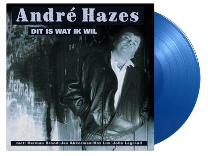 André Hazes - Dit Is Wat Ik Wil (180g) (Limited Numbered Edition) (Transparent Blue Vinyl) (LP)