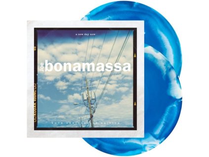 Joe Bonamassa - A New Day Now - 20th Anniversary (remixed & remastered) (180g) (Limited Edition) (Blue/White Sunburst  Vinyl) (LP)