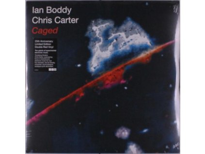 Ian Boddy & Chris Carter - Caged (25th Anniversary) ( Limited Edition) (Red Vinyl) (LP)
