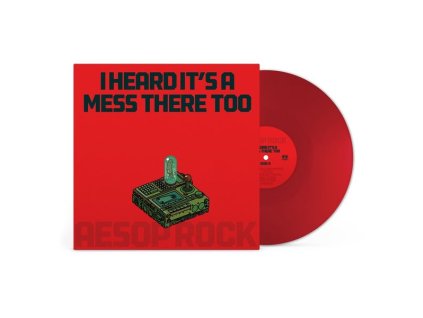 Aesop Rock - I Heard It's A Mess There Too (Apple Red Vinyl) (LP)