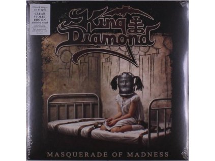 King Diamond - King Diamond (Limited Edition) (Clear Violet/Brown Marbled Vinyl) (45 RPM) (LP)