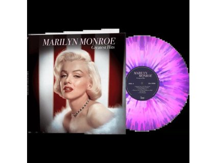 Marilyn Monroe - Greatest Hits (Limited Edition) (Pink/Purple Splatter Vinyl) (LP)