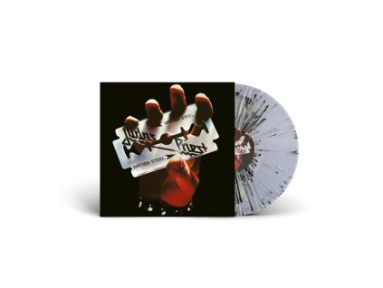 Judas Priest - British Steel (Transparent/Black/White Splatter Vinyl) (LP)