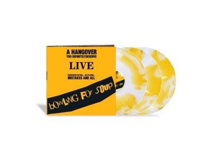 Bowling For Soup - A Hangover You Definitely Deserve (Live) (Yellow & White Blend Vinyl) (LP)