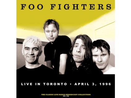 FOO FIGHTERS - Live In Toronto April 3 1996 (Coloured Vinyl) (LP)