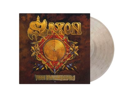Saxon - Into The Labyrinth (180g) (Limited Numbered Edition) (Clear/Black Marble Vinyl) (LP)