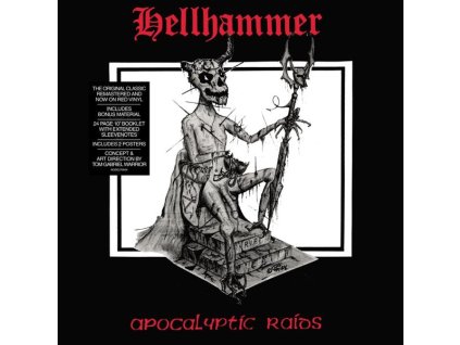 Hellhammer - Apocalyptic Raids (remastered) (Red Vinyl) (LP)