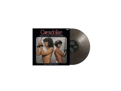 Pierre Bachelet - Gwendoline (O.S.T.) (180g) (Limited Numbered Edition) (Silver & Black Marbled Vinyl) (LP)