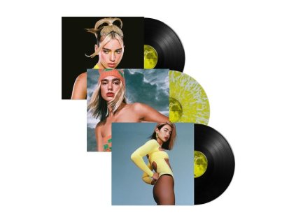 Dua Lipa - Future Nostalgia (5th Anniversary) (Special Edition) (1x Splatter / 2x Black Vinyl) (LP)