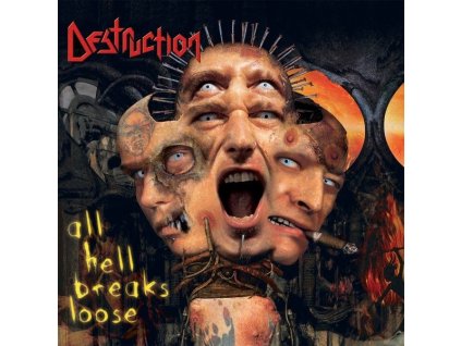 Destruction - All Hell Breaks Loose (25th Anniversary) (Reissue) (Limited Edition) (Splatter Vinyl) (LP)