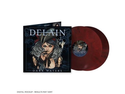 Delain - Dark Waters (Indie Edition) (Red / Black Marbled Vinyl) (LP)
