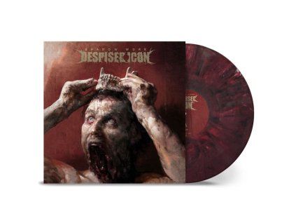 4204493 despised icon shadow work red black white marbled vinyl lp