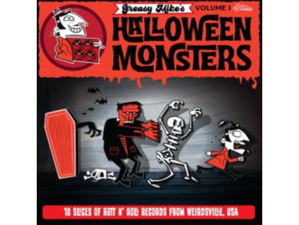 VARIOUS ARTISTS - Greasy Mikes Halloween Monsters (LP)