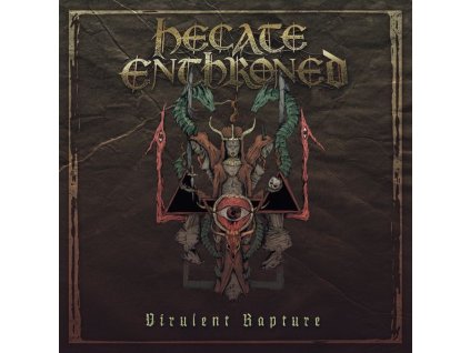 Hecate Enthroned - Virulent Rapture (Limited Edition) (Burnt Orange Vinyl) (LP)
