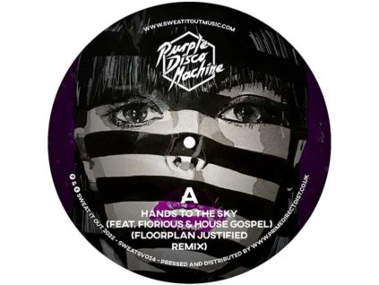 PURPLE DISCO MACHINE - Hands To The Sky (Floorplan Remix) (12Inch" Vinyl)