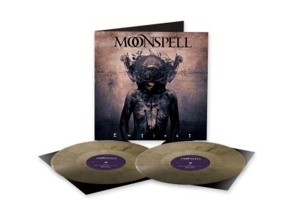 Moonspell - Extinct (Indie Edition) (Gold/Black Marbled Vinyl) (Limited Edition) (LP)