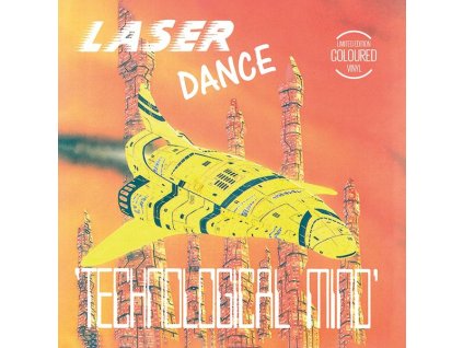 Laserdance - Technological Mind (Limited Edition) (Orange W/ Red Splatter Vinyl) (LP)