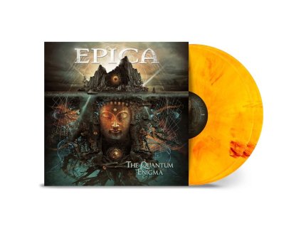Epica - The Quantum Enigma (10th Anniversary Edition) (Limited Edition) (Solid Yellow/Red Marbled Vinyl) (LP)