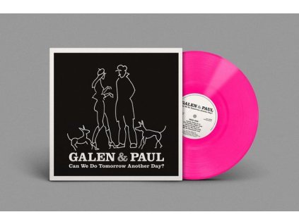 Galen Ayers & Paul Simonon - Can We Do Tomorrow Another Day? (Limited Edition) (Opaque Pink Vinyl) (LP)