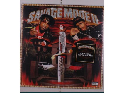 21 Savage & Metro Boomin - Savage Mode II (Translucent Red Vinyl) (LP)