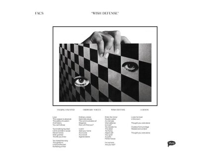 FACS - Wish Defense (Clear & Black Splatter vinyl) (LP)