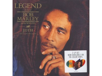 BOB MARLEY & THE WAILERS - Legend (Tri-colour vinyl) (LP)
