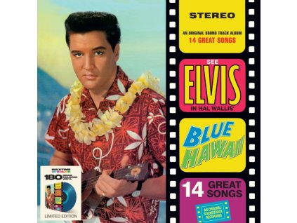 ELVIS PRESLEY - Blue Hawaii (Limited Transparent Blue Vinyl) (LP)