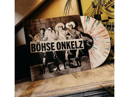 Böhse Onkelz - Mexico (180g) (Weiß/Rot/Grün Splatter Vinyl) (LP)