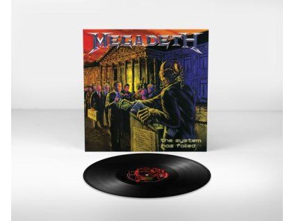 4208867 megadeth the system has failed 180g lp
