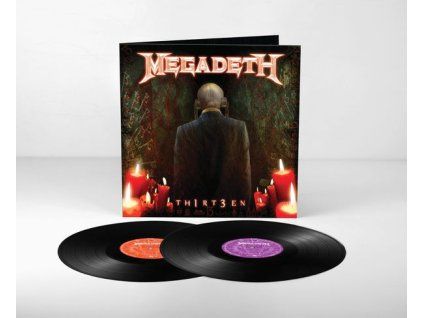 4209278 megadeth th1rt3en 180g lp