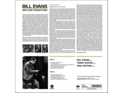BILL EVANS - New Jazz Conceptions (LP)