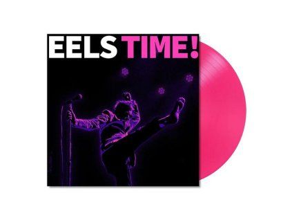 4222091 eels eels time translucent neon pink vinyl lp