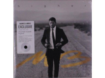 4240037 michael buble higher crystal clear vinyl lp