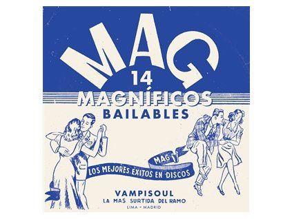 VARIOUS - 14 MAGFICOS BAILABLES (LP)