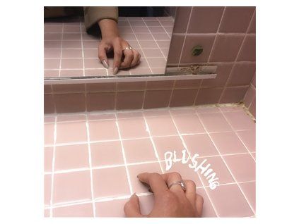 BLUSHING - TETHER/WEAK (PINK VINYL) (LP)