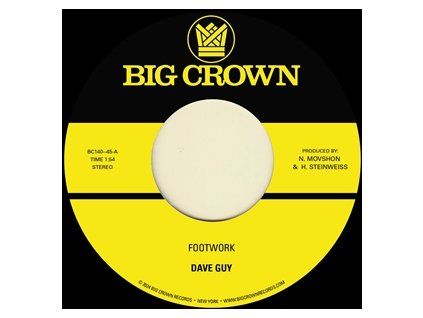 GUY, DAVE - FOOTWORK (LP)