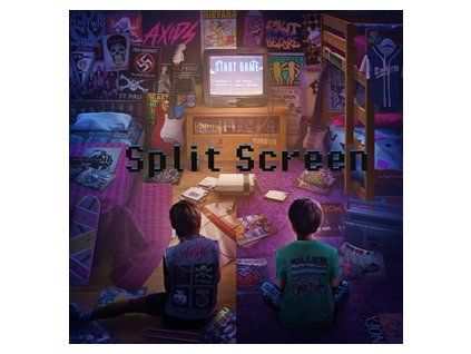 AXIDS, THE / KNELT BEFORE - SPLIT SCREEN (LP)