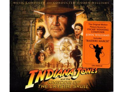 Indiana Jones a Království křišťálové lebky (soundtrack - CD) Indiana Jones and the Kingdom of the Crystal Skull