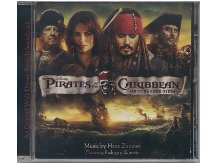 Piráti z Karibiku: Na vlnách podivna (soundtrack - CD) Pirates of the Caribbean: On Stranger Tides