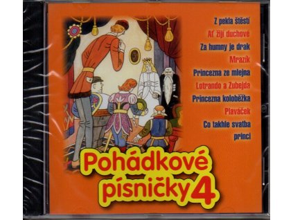 cd pohádkové písničky 4