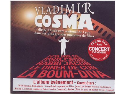 Vladimir Cosma: Avec L orchestre National (CD)