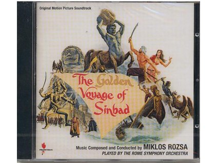 Zlatá Sindibádova cesta (soundtrack - CD) The Golden Voyage of Sinbad
