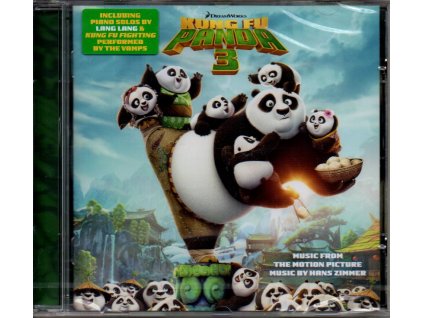 kung fu panda 3 soundtrack cd hans zimmer