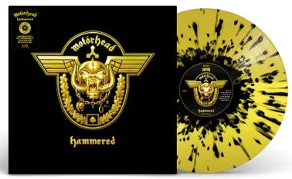 Motörhead - Hammered (Limited 20th Anniversary Edition) (Gold & Black Splatter Vinyl) (LP)