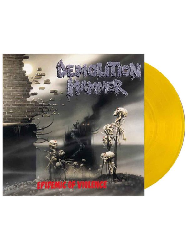 Demolition Hammer - Epidemic Of Violence (Re-issue 2023) (180g) (Limited Edition) (Transparent Sun Yellow Vinyl) (LP)